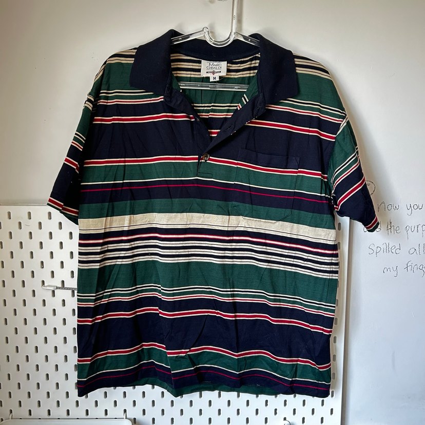 Çok Renkli Erkek Kısa Kollu Polo Tişört - Görsel 2