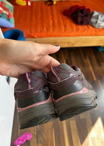 Mor ve Gri Kadın Spor Ayakkabı - Görsel 3