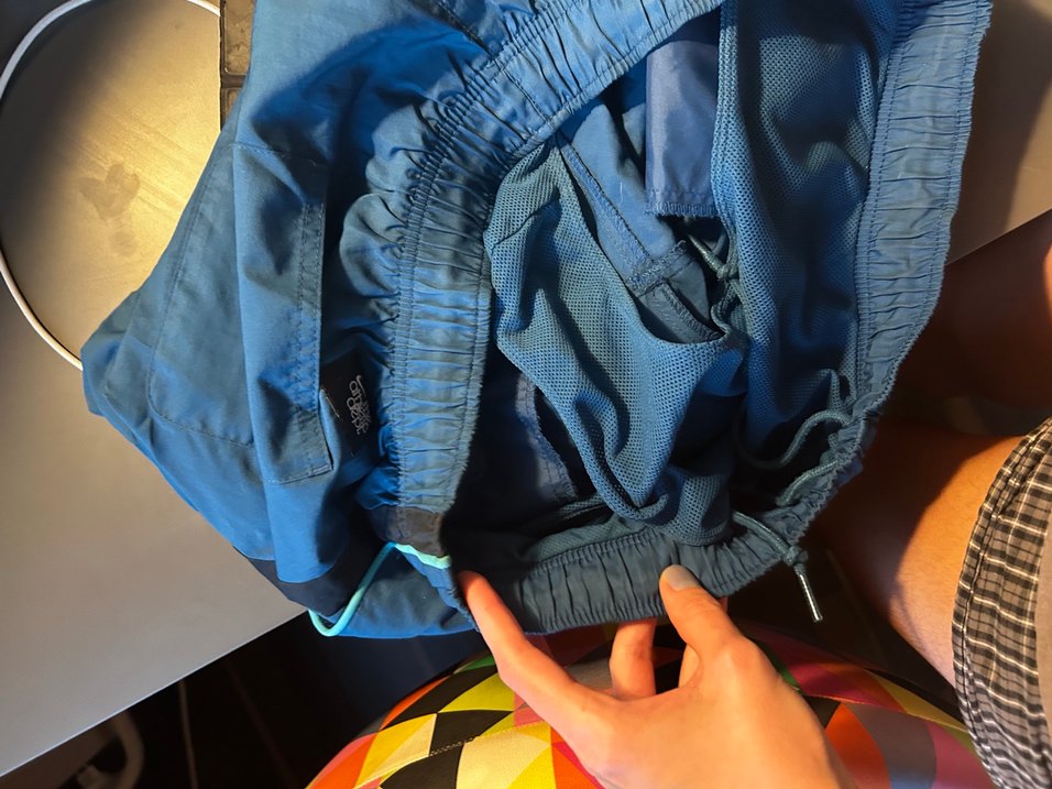 Lacivert Rahat Kesim Erkek Mayo Şort - Görsel 5