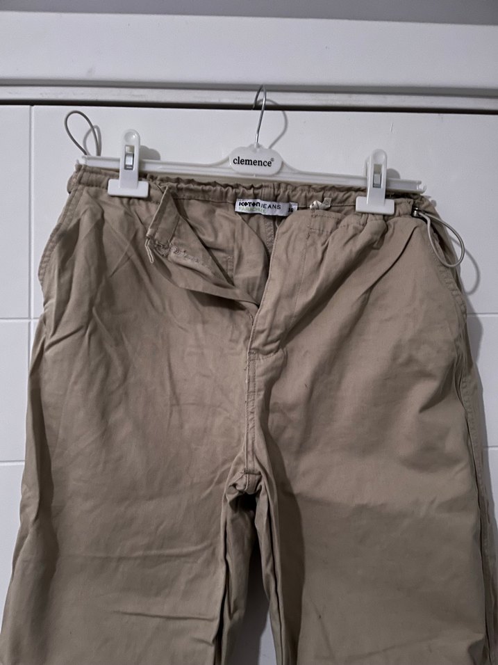 Bej Balon Pantolon - Görsel 2