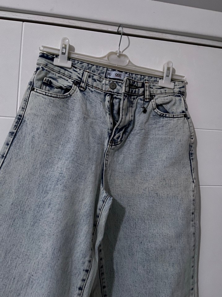 Açık Mavi Kadın Jean Pantolon - Görsel 2