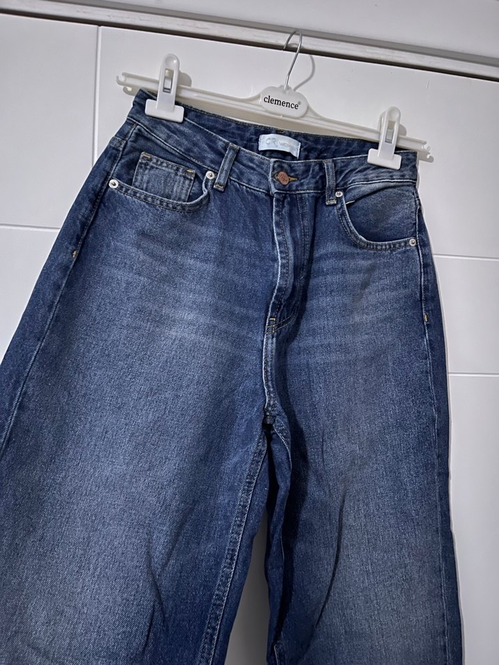 Lacivert Kadın Kot Pantolon - Görsel 3