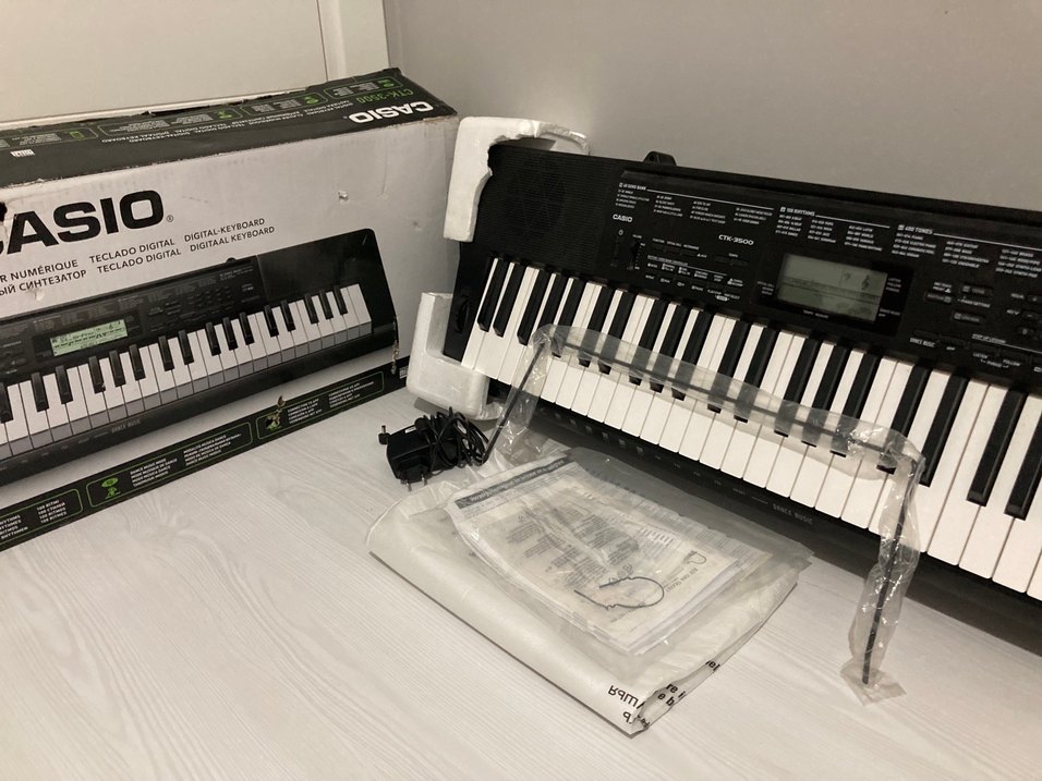 Casio CTK3500 Dijital Piyano Klavyesi - Görsel 3