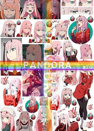 Zero Two Sticker 
