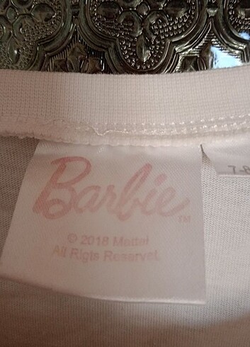 7 Yaş Beden BARBIE 7-8 Yaş Kız Çocuk Tshirt