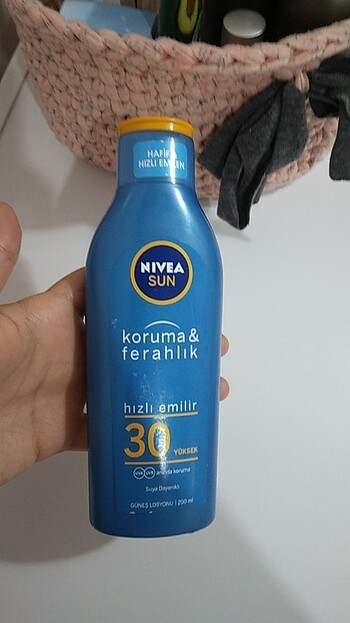 Nivea güneş kremi