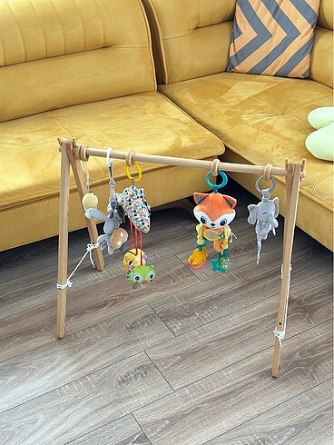 Baby gym oyun alanı, oyun halısı ahşap