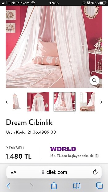 Diğer Çilek Dream Cibinlik