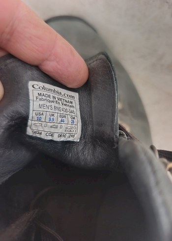 orijinal Columbia erkek bot 44 numara - Görsel 6