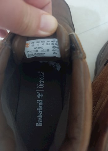 orijinal Timberland erkek bot 42 numara - Görsel 7