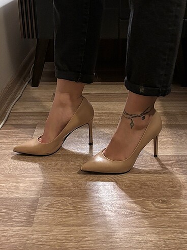 orijinal zara ten rengi stiletto
