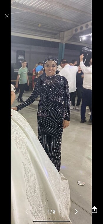 Diğer Yurtdışı ürünü taşlı elbise