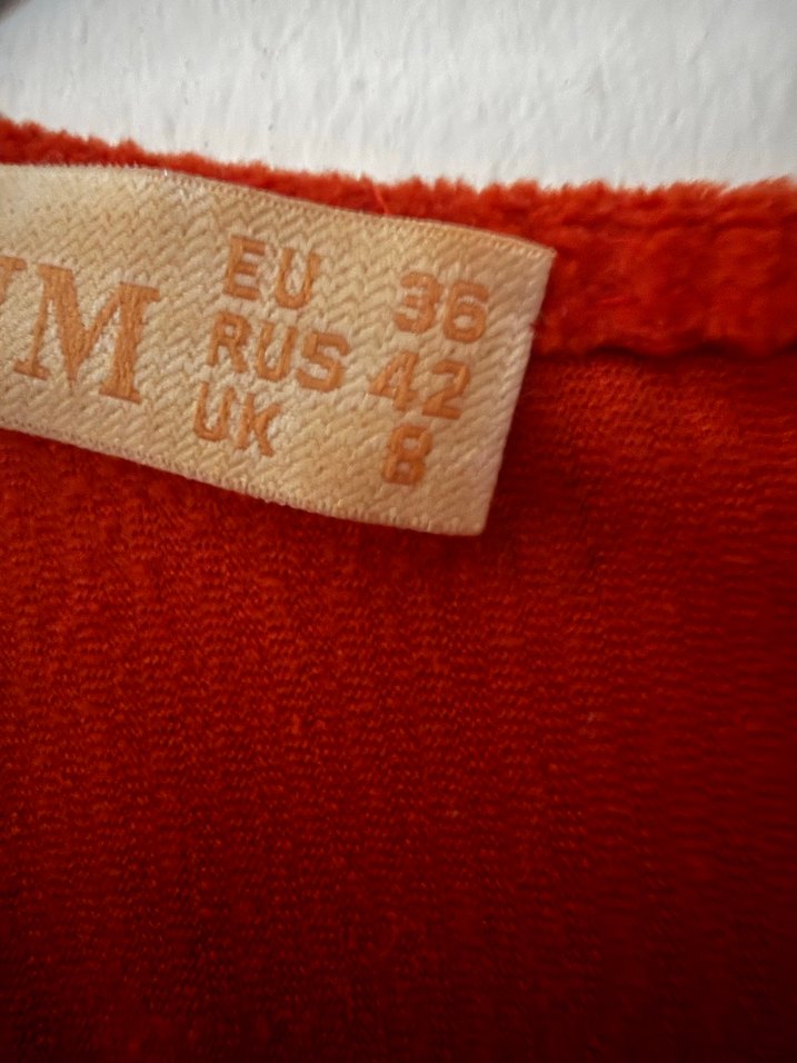 Kırmızı Puantiyeli Midi Elbise - Görsel 4