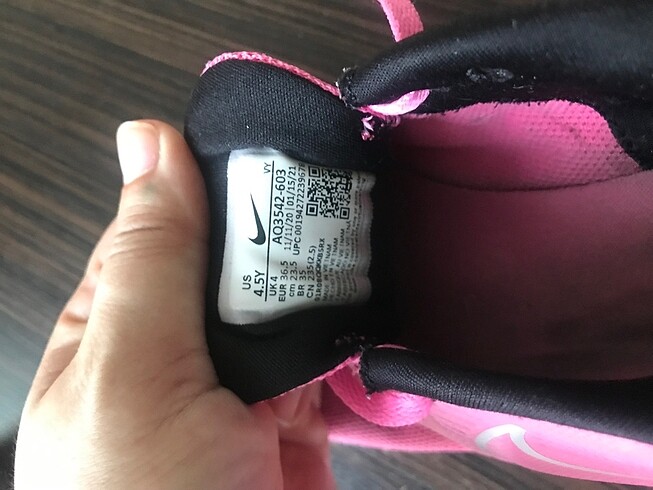 36,5 Beden pembe Renk Nike runner spor ayakkabı pembe