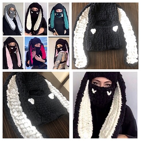 Bunny balaclava