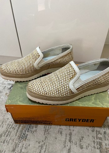 40 Beden camel Renk Greyder laofer ayakkabı