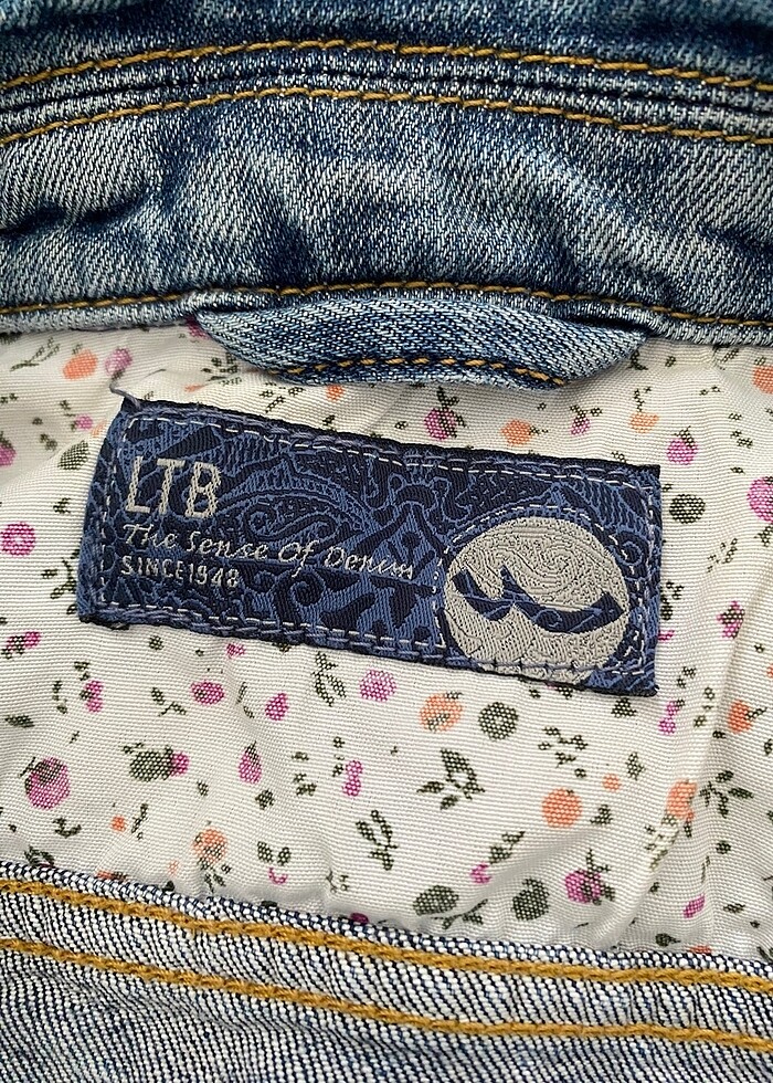 Ltb kısa kot ceket - Görsel 2