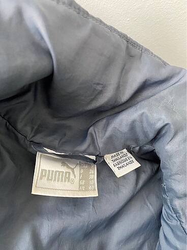36 Beden gri Renk puma şişme yelek