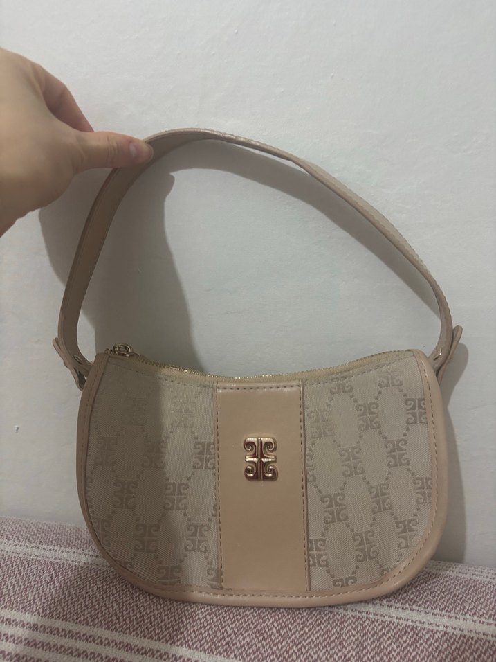 Pierre cardin Desenli Kadın Omuz Çantası - Görsel 2