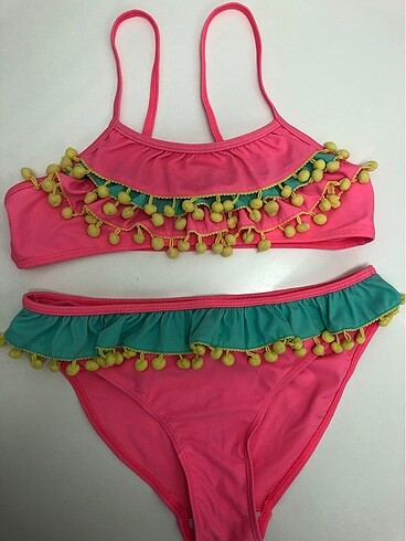Lcw 12-13 yaş 152-158 cm bikini takımı