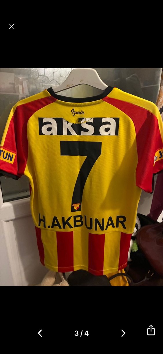 Göztepe oyuncu forması - Görsel 2