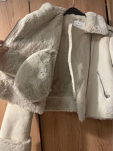 m Beden Sıfır gibi Stradivarius mont
