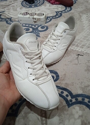 Lescon beyaz spor ayakkabı 