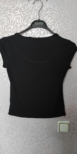Diğer Kısa siyah basic t-shirt