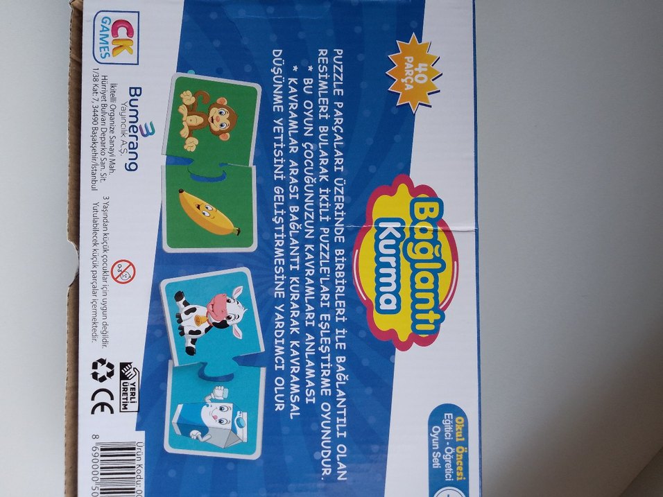 Bağlantı Kurma Eğitici Oyun Seti 40 Parça - Görsel 2