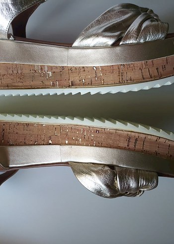 Inci platformlu sandalet 40 numara - Görsel 6