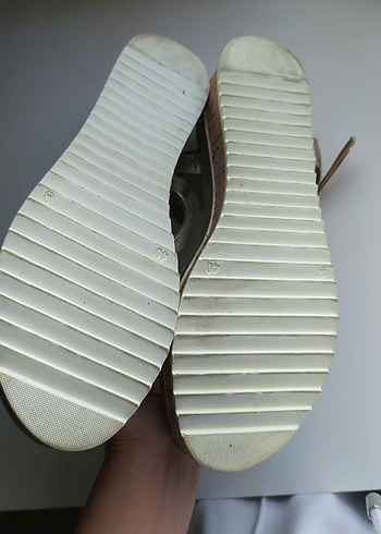 Inci platformlu sandalet 40 numara - Görsel 7