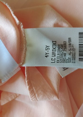 4 Yaş Beden LC Waikiki elbise 2-4 yaş