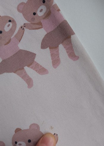 H&M içi tüylü tayt 2-3 yaş - Görsel 4