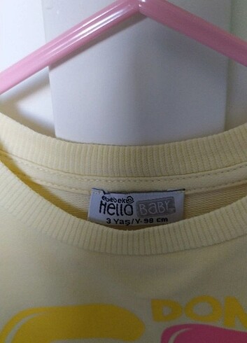 24-36 Ay Beden HelloBaby 2-3 yaş sweatshirt 