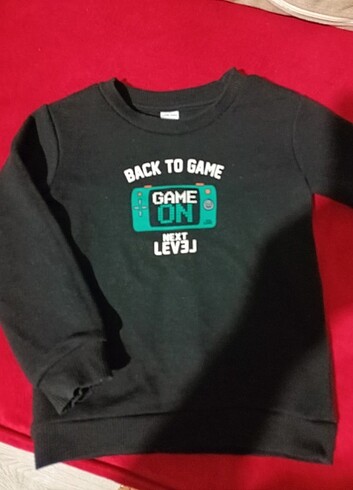 Erkek bebek sweatshirt 