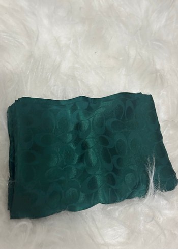 Kadın Yeşil Parlak Bohem Şal - Görsel 2