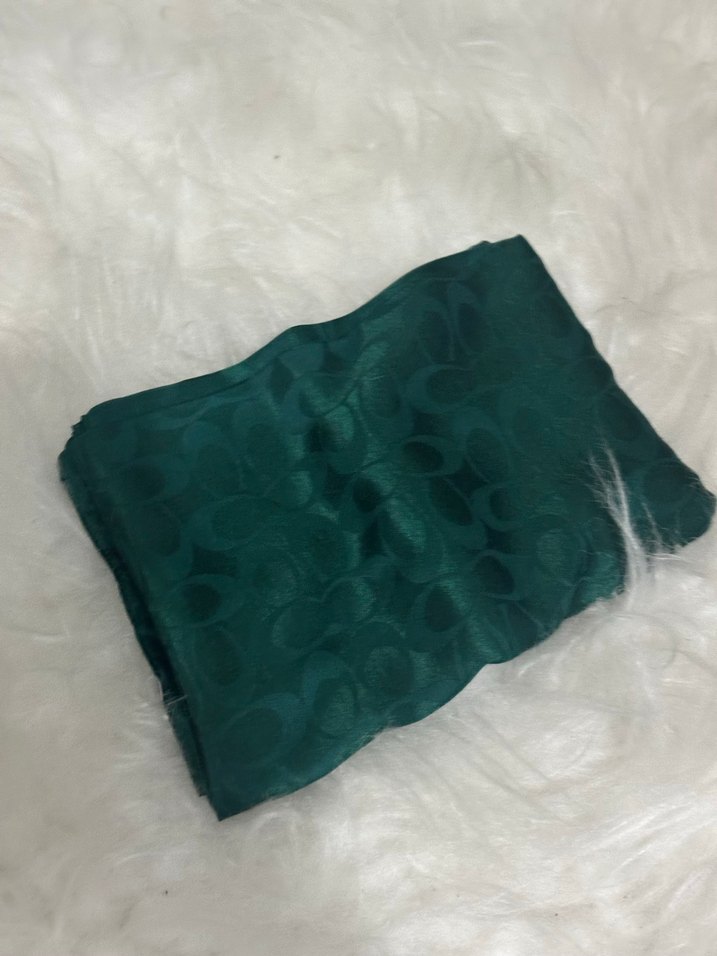 Kadın Yeşil Parlak Bohem Şal - Görsel 3