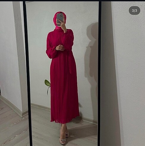 Diğer Fuşya elbise