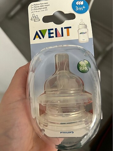 Avent biberon başlığı