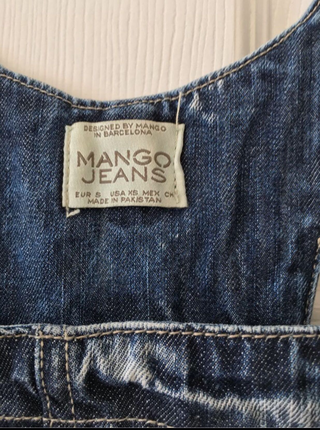 Mango Jean salopet 