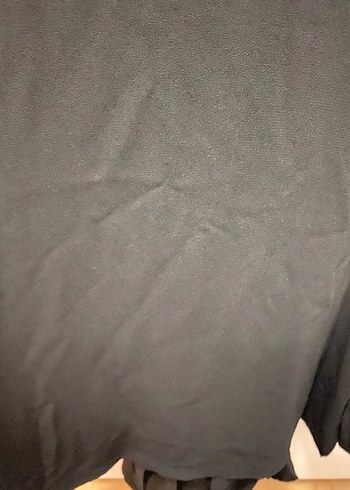 xxl Beden Siyah Pilili Uzun Kollu tunik pantolon