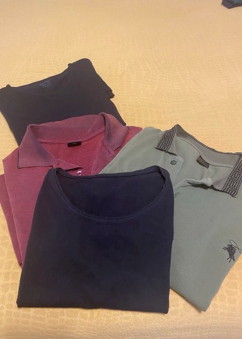 Gri Erkek Polo Tişört lotu