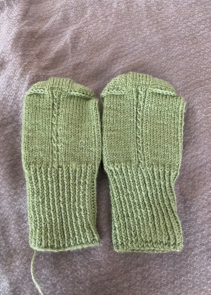 Çocuk örme parik - Görsel 2