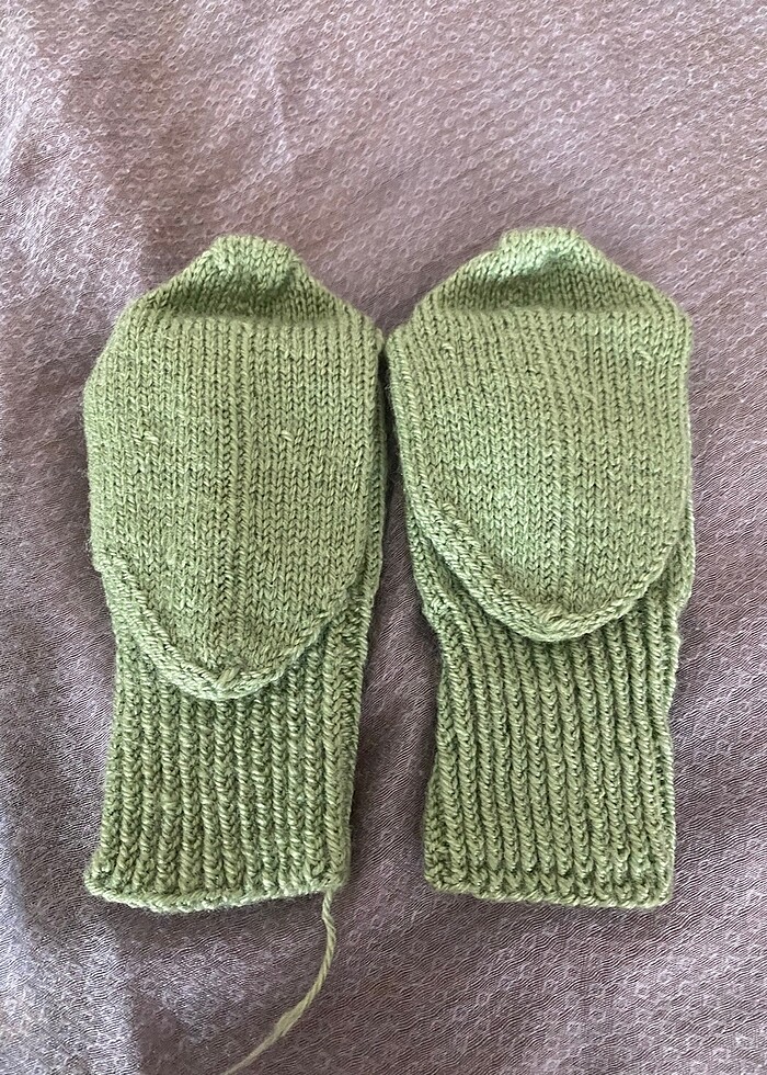 Çocuk örme parik - Görsel 3