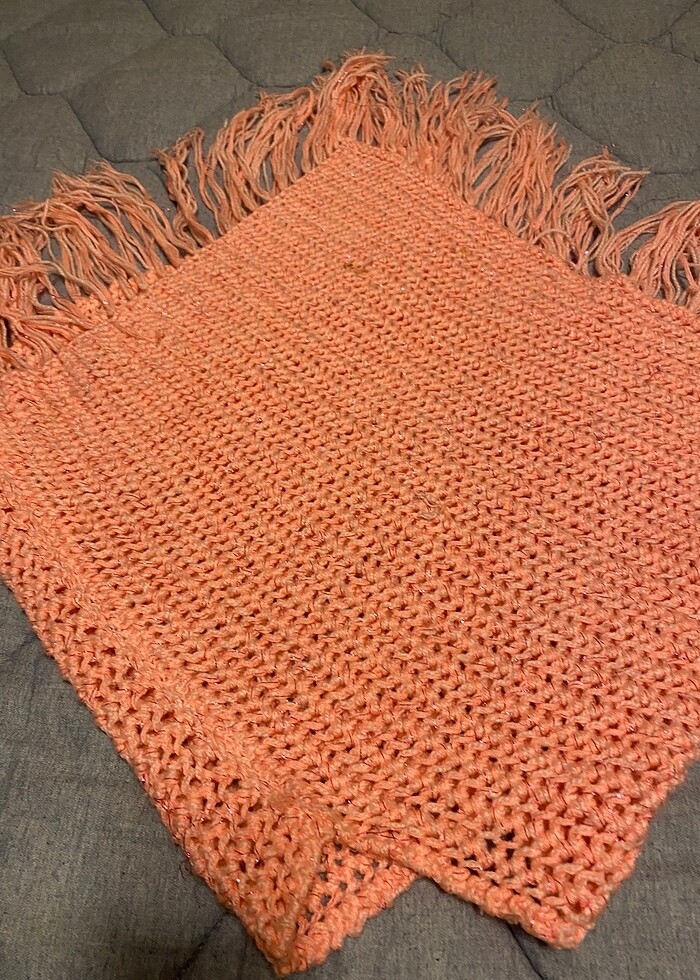 Kız çocuk panço - Görsel 3