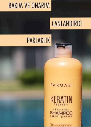 Farmasi Farmasi Keratin Onarıcı Şampuan 360 ml