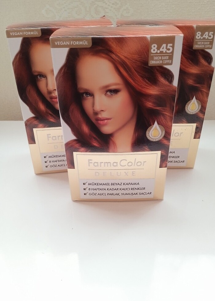 Farmasi,FarmaColor saç boyası, tarçın bakırı  - Görsel 2