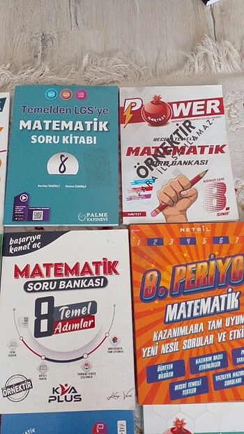  Beden 8.sınıf Matematik LGS kitapları 
