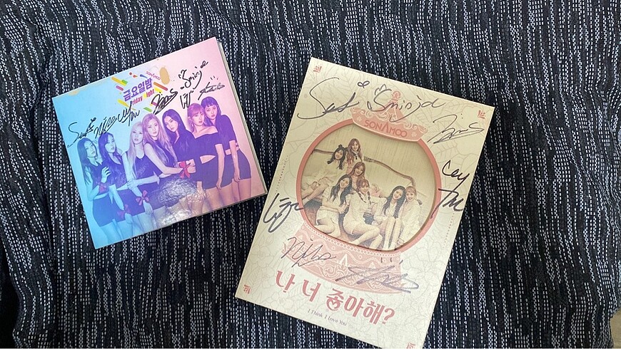 Sonamoo ıslak imzalı albüm