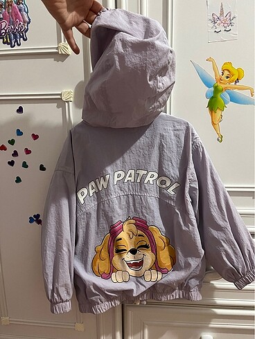 Zara Zara paw patrol sky yağmurluk